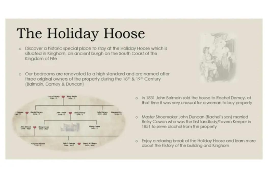 The Holiday Hoose Kinghorn ภายนอก รูปภาพ